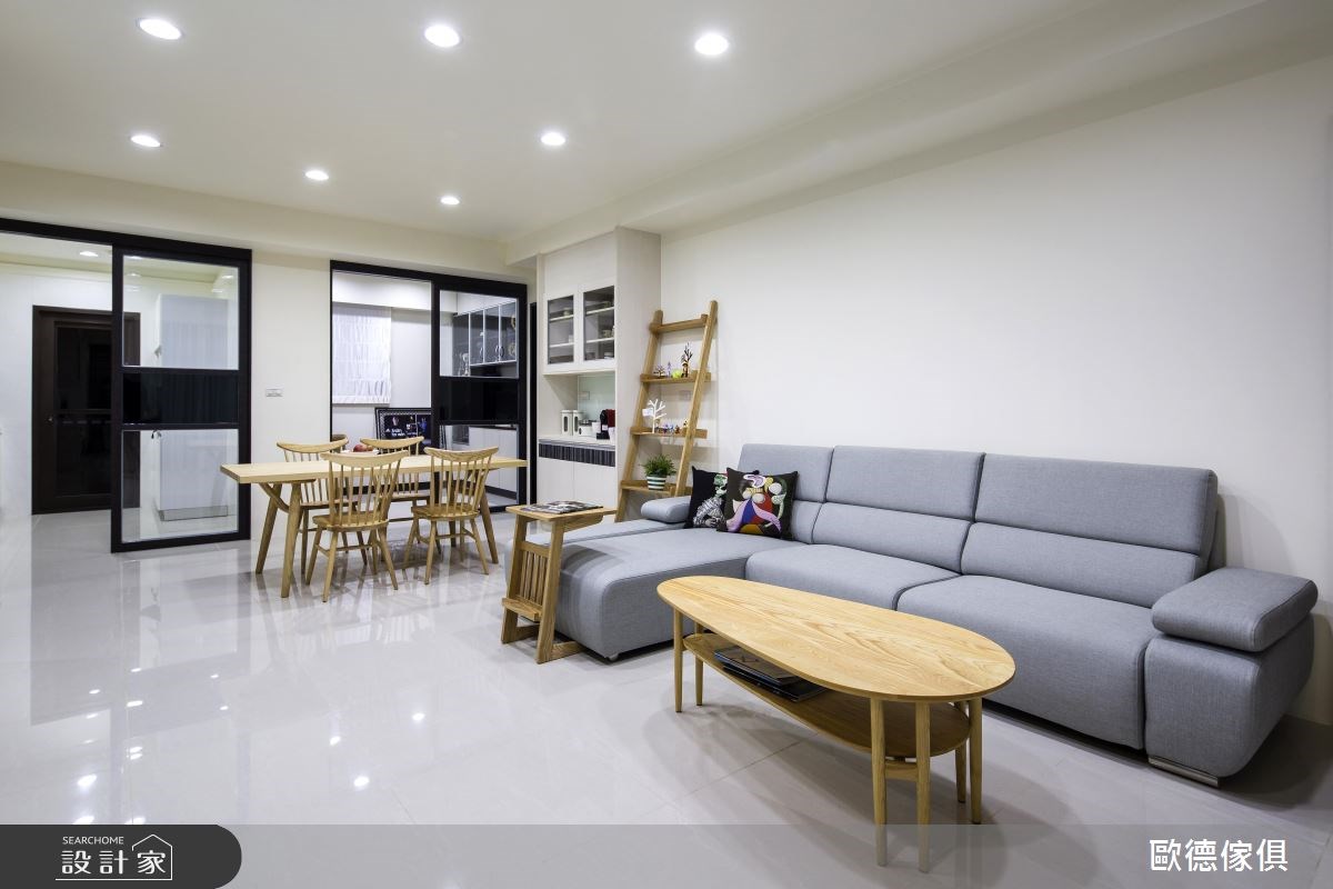 50坪新成屋(5年以下)＿北歐風客廳案例圖片＿台灣歐德傢俱股份有限公司＿歐德_32之7