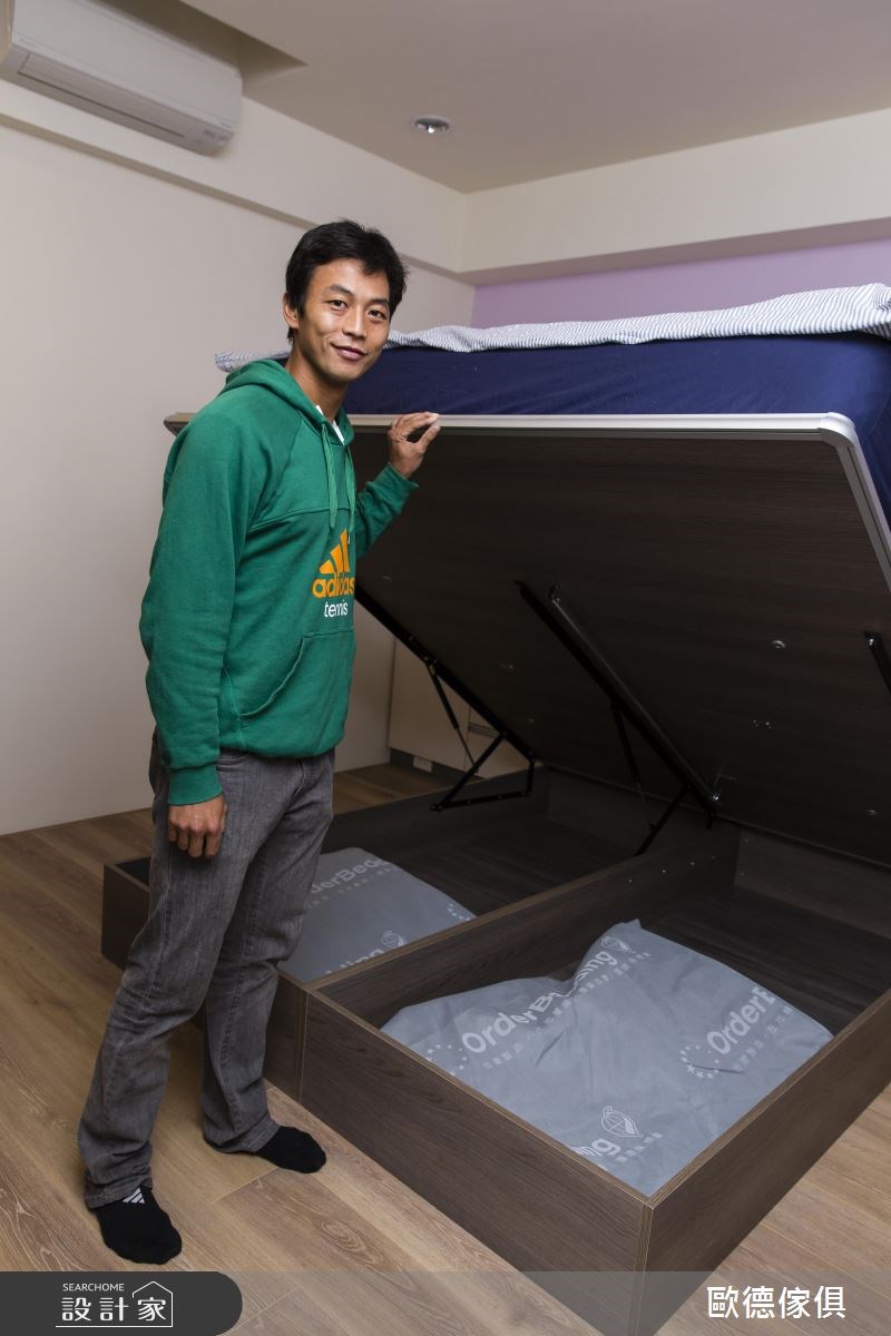 50坪新成屋(5年以下)＿北歐風臥室案例圖片＿台灣歐德傢俱股份有限公司＿歐德_32之16