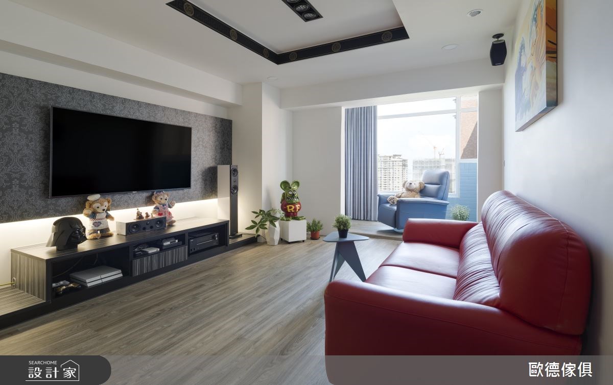 23坪老屋(16~30年)＿現代風客廳案例圖片＿台灣歐德傢俱股份有限公司＿歐德_35之2