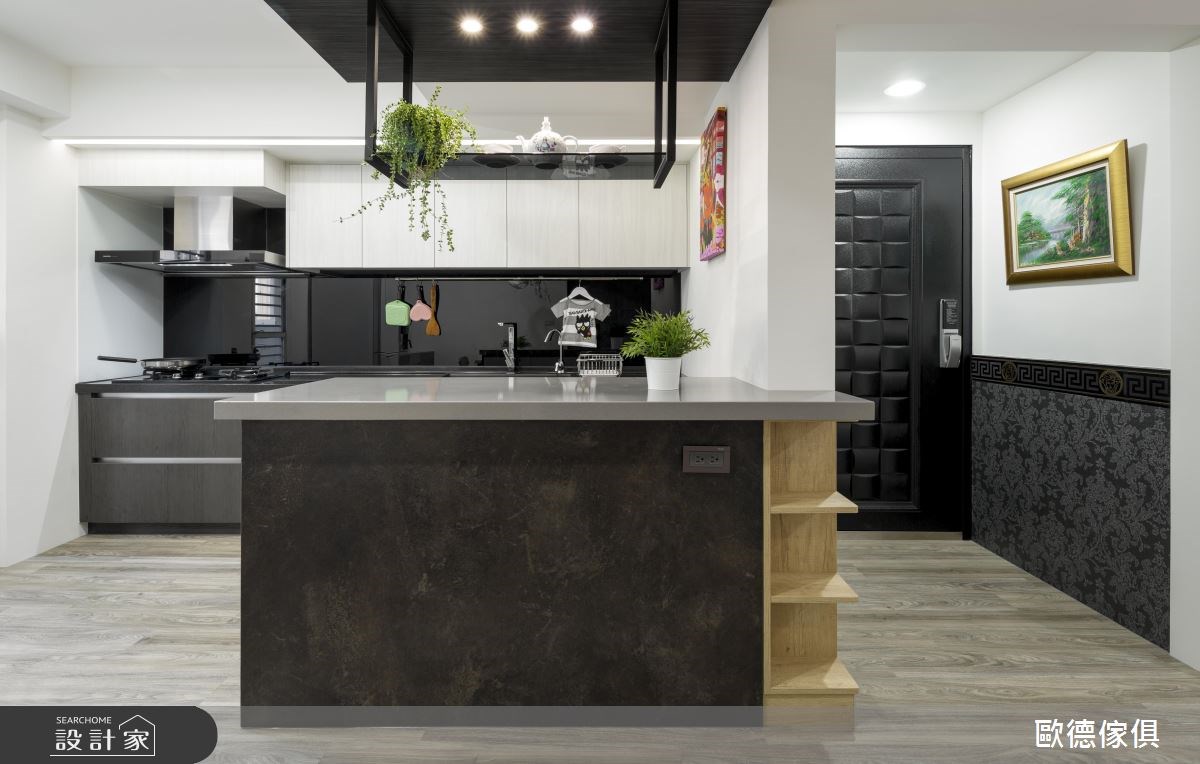 23坪老屋(16~30年)＿現代風吧檯案例圖片＿台灣歐德傢俱股份有限公司＿歐德_35之6