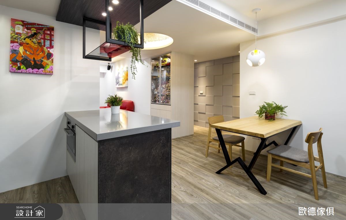 23坪老屋(16~30年)＿現代風吧檯案例圖片＿台灣歐德傢俱股份有限公司＿歐德_35之7
