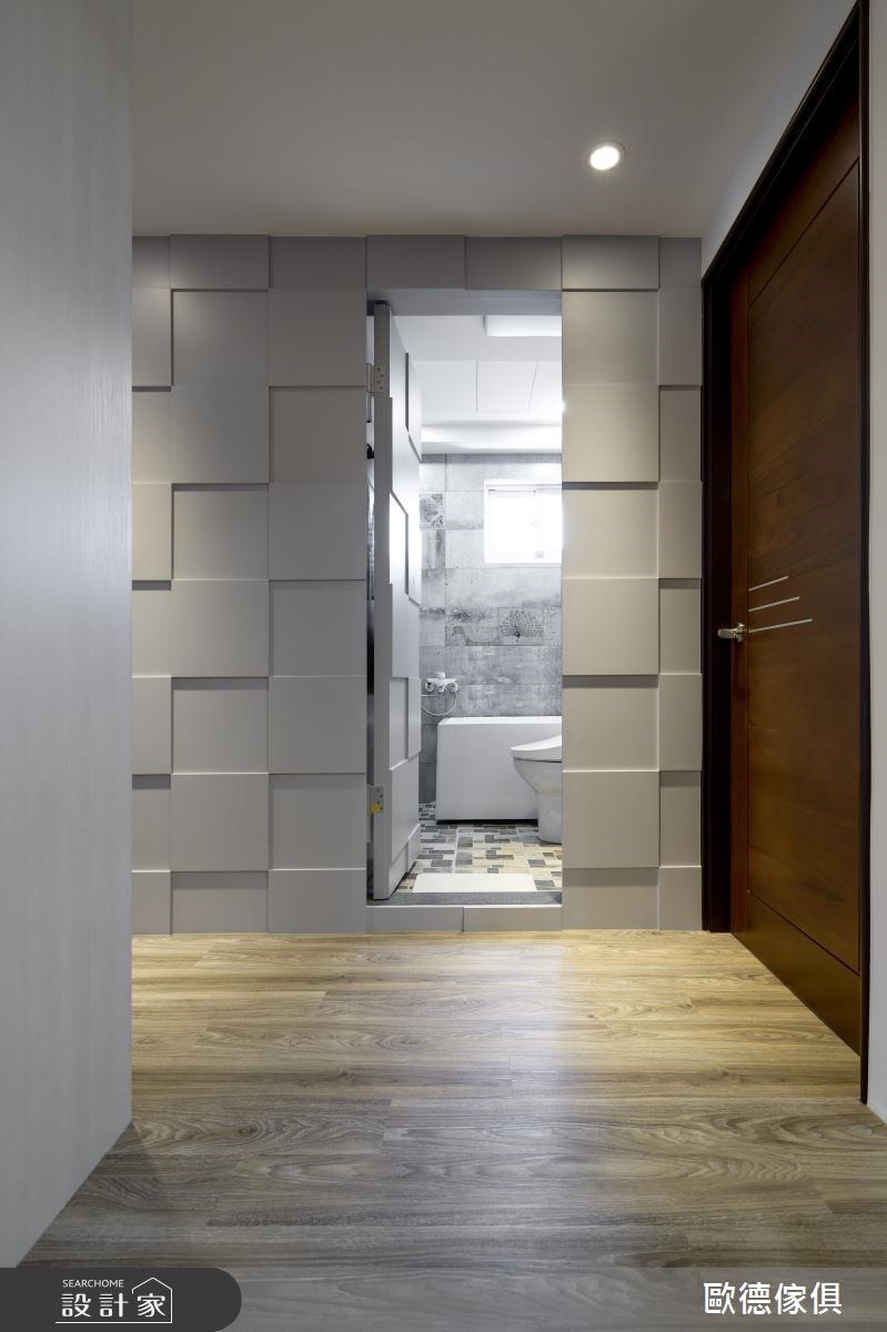 23坪老屋(16~30年)＿現代風走廊案例圖片＿台灣歐德傢俱股份有限公司＿歐德_35之11