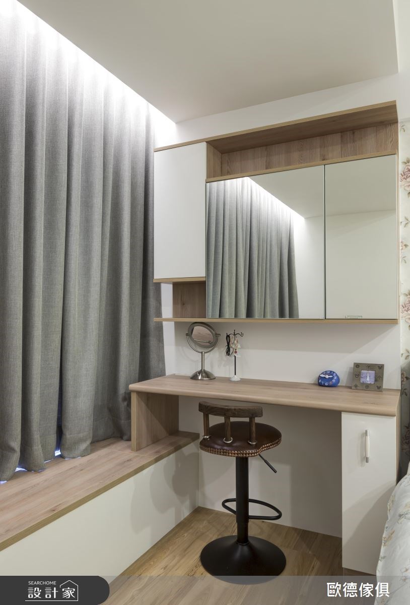 40坪新成屋(5年以下)＿鄉村風臥室案例圖片＿台灣歐德傢俱股份有限公司＿歐德_36之18