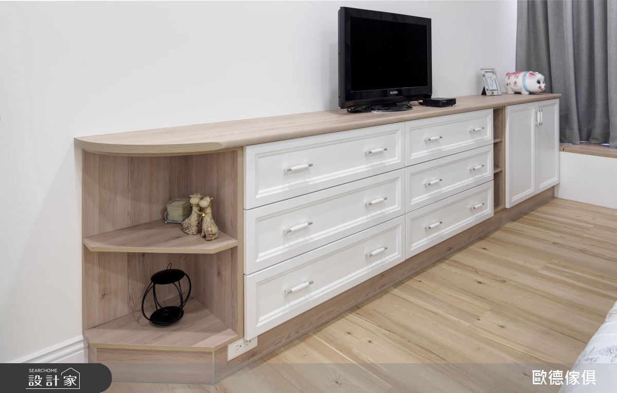 40坪新成屋(5年以下)＿鄉村風臥室案例圖片＿台灣歐德傢俱股份有限公司＿歐德_36之19