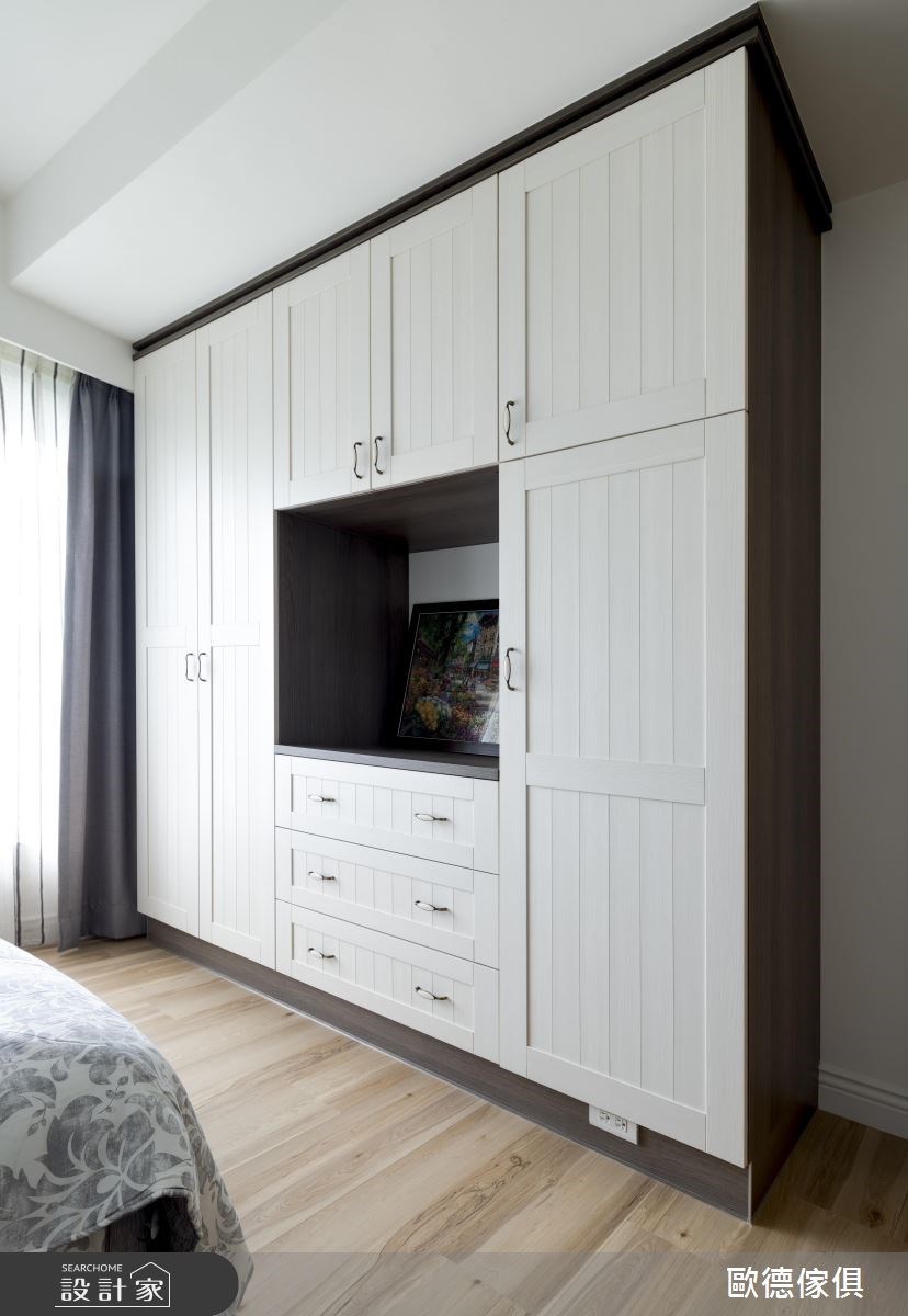 40坪新成屋(5年以下)＿鄉村風臥室案例圖片＿台灣歐德傢俱股份有限公司＿歐德_36之21