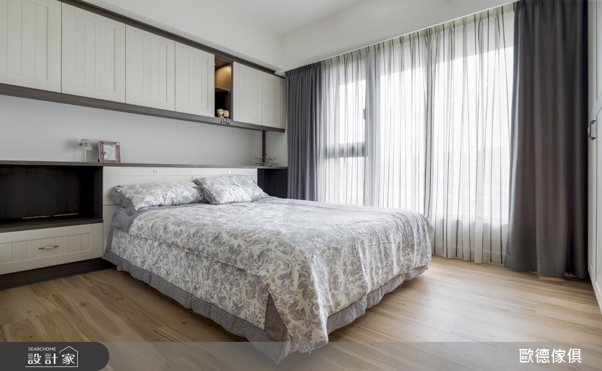 40坪新成屋(5年以下)＿鄉村風臥室案例圖片＿台灣歐德傢俱股份有限公司＿歐德_36之23