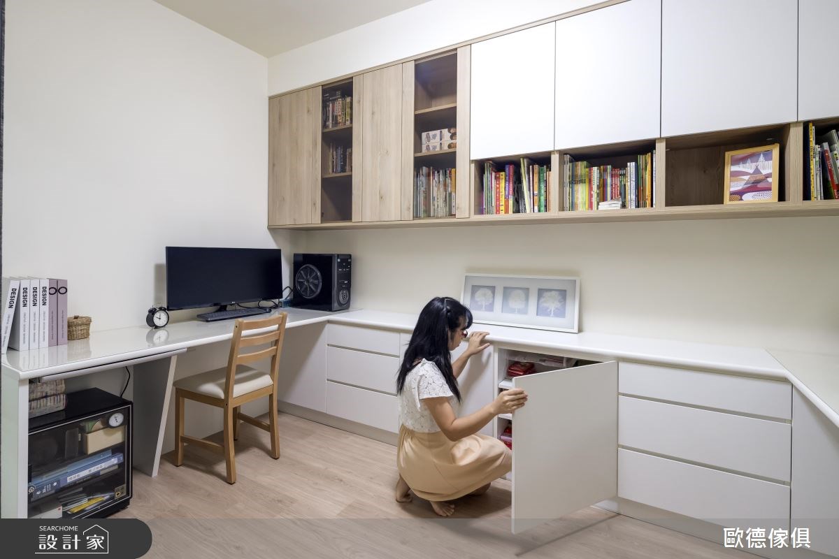 30坪老屋(16~30年)＿現代風書房案例圖片＿台灣歐德傢俱股份有限公司＿歐德_38之8