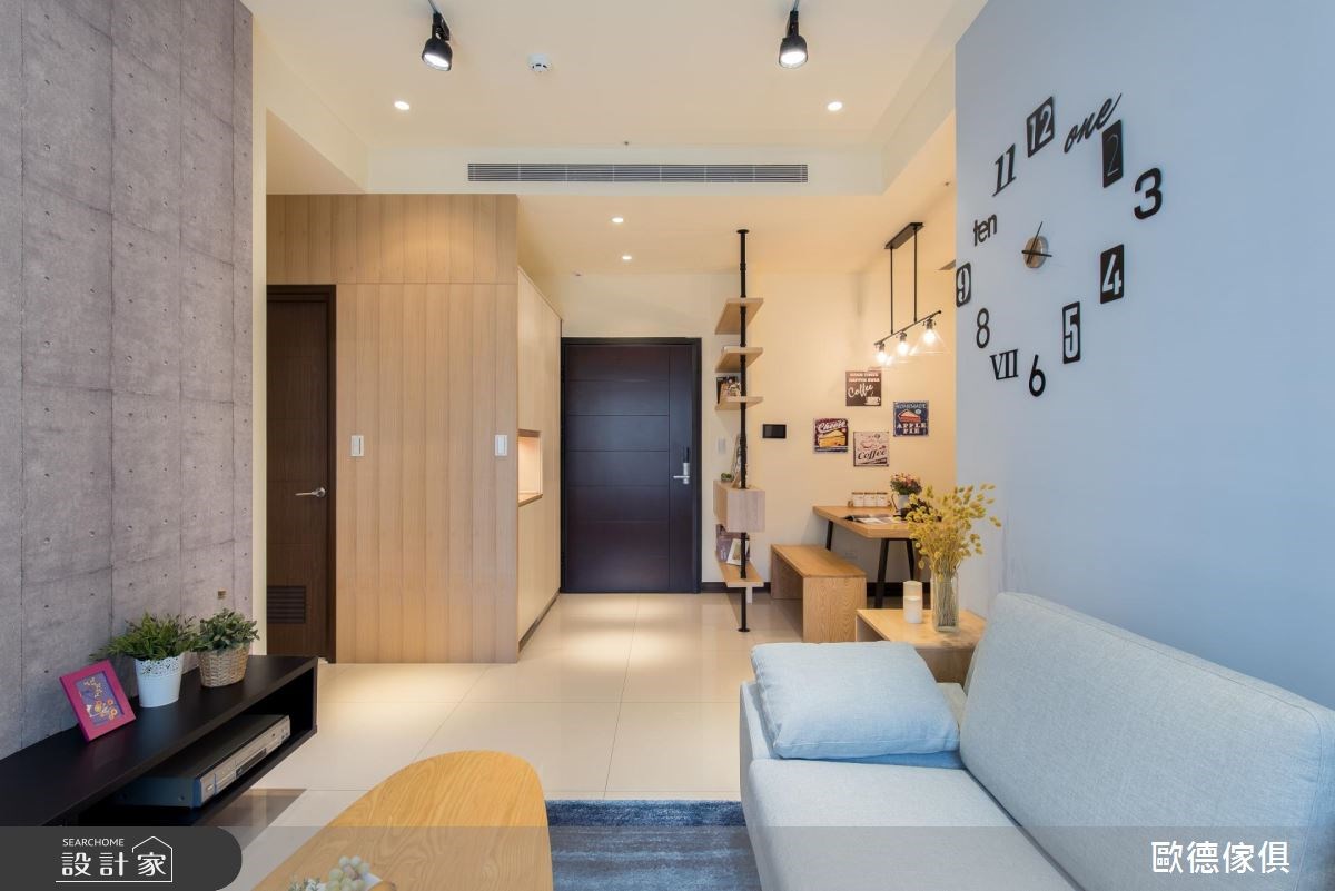 30坪新成屋(5年以下)＿北歐風客廳案例圖片＿台灣歐德傢俱股份有限公司＿歐德_40之2