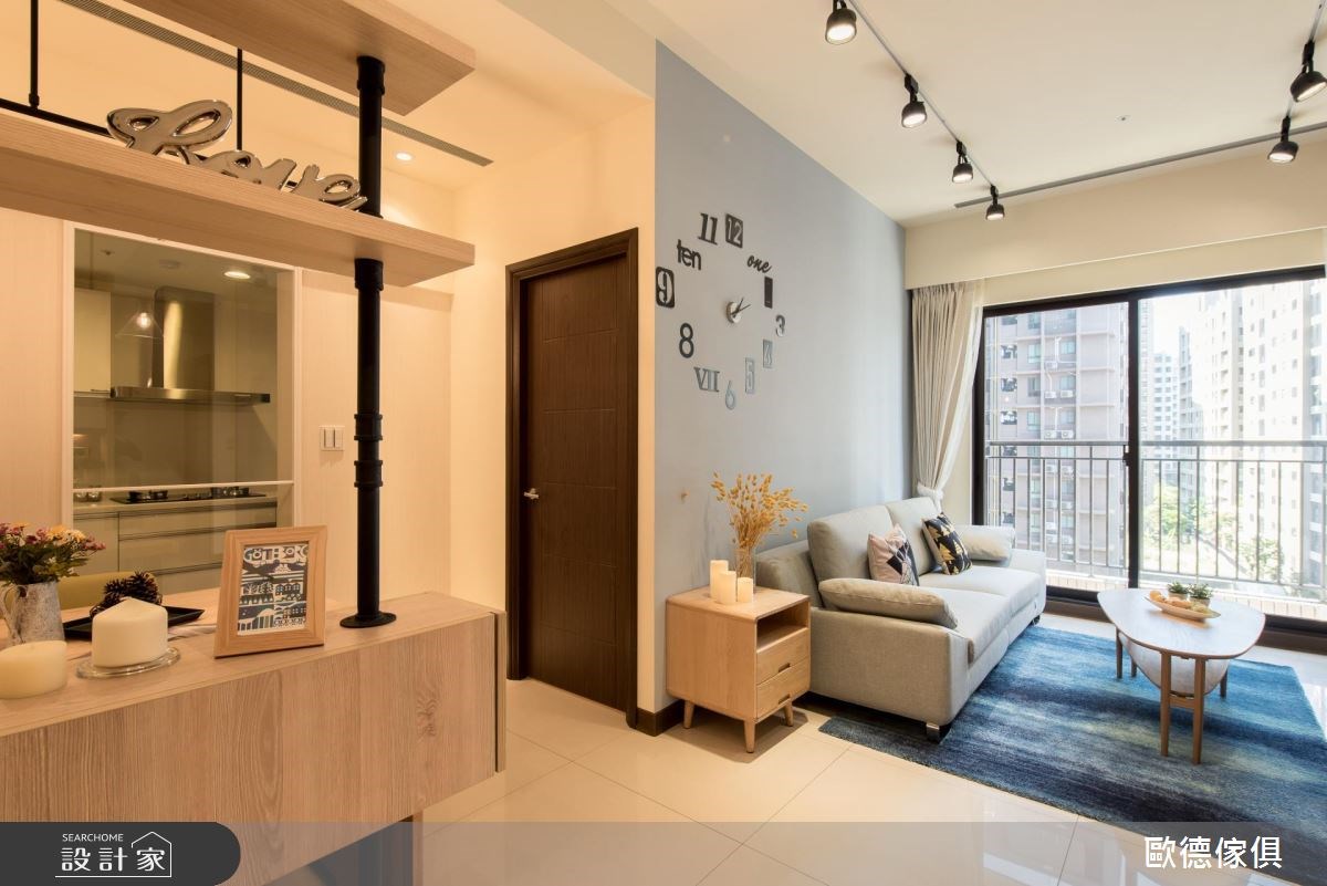 30坪新成屋(5年以下)＿北歐風客廳案例圖片＿台灣歐德傢俱股份有限公司＿歐德_40之3