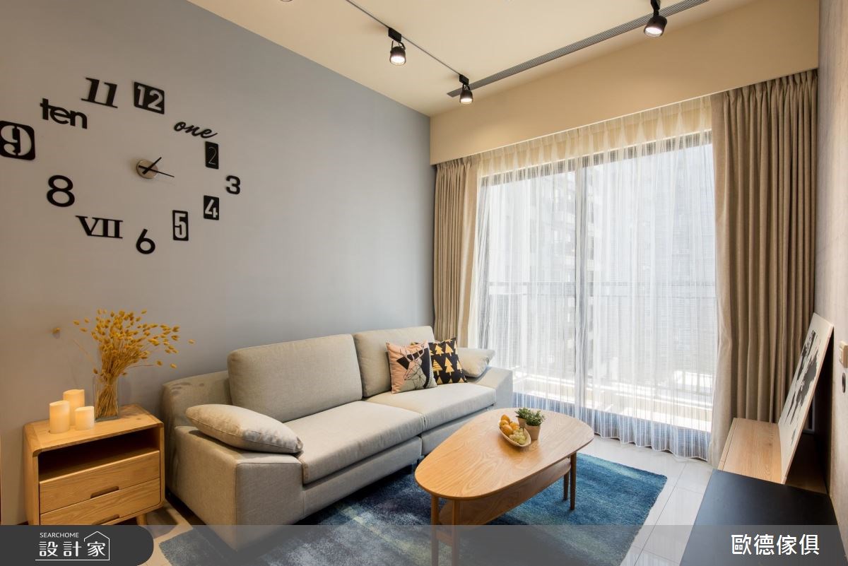 30坪新成屋(5年以下)＿北歐風客廳案例圖片＿台灣歐德傢俱股份有限公司＿歐德_40之8