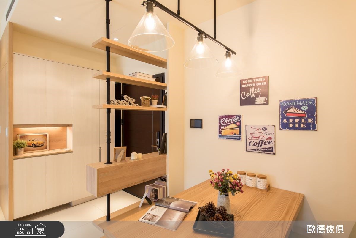 30坪新成屋(5年以下)＿北歐風餐廳案例圖片＿台灣歐德傢俱股份有限公司＿歐德_40之10