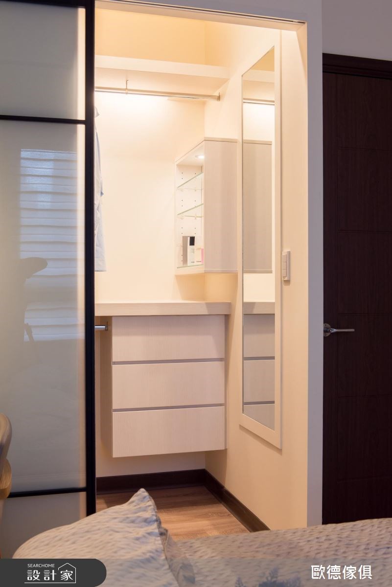 30坪新成屋(5年以下)＿北歐風臥室案例圖片＿台灣歐德傢俱股份有限公司＿歐德_40之17