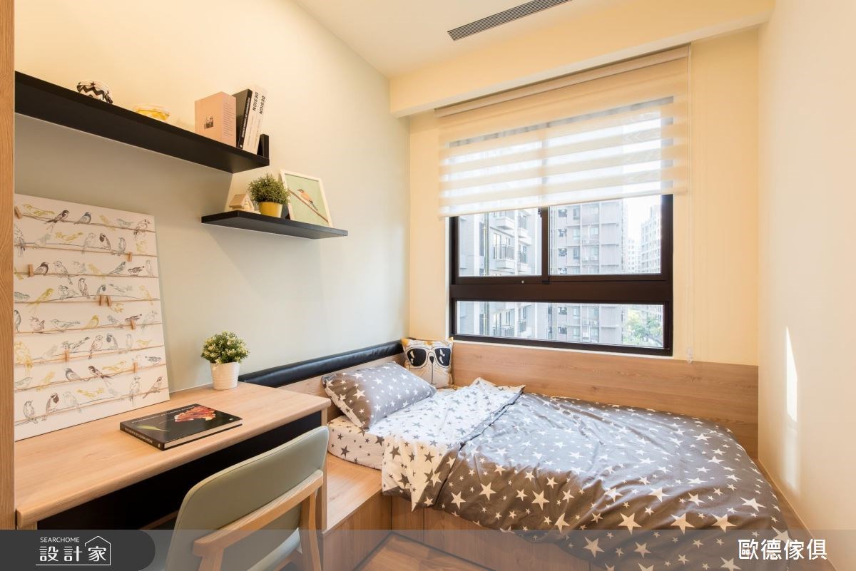 30坪新成屋(5年以下)＿北歐風臥室案例圖片＿台灣歐德傢俱股份有限公司＿歐德_40之18
