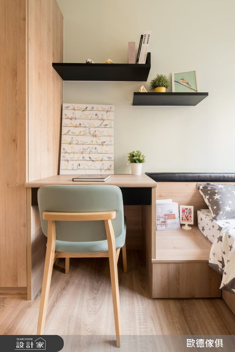 30坪新成屋(5年以下)＿北歐風臥室案例圖片＿台灣歐德傢俱股份有限公司＿歐德_40之21