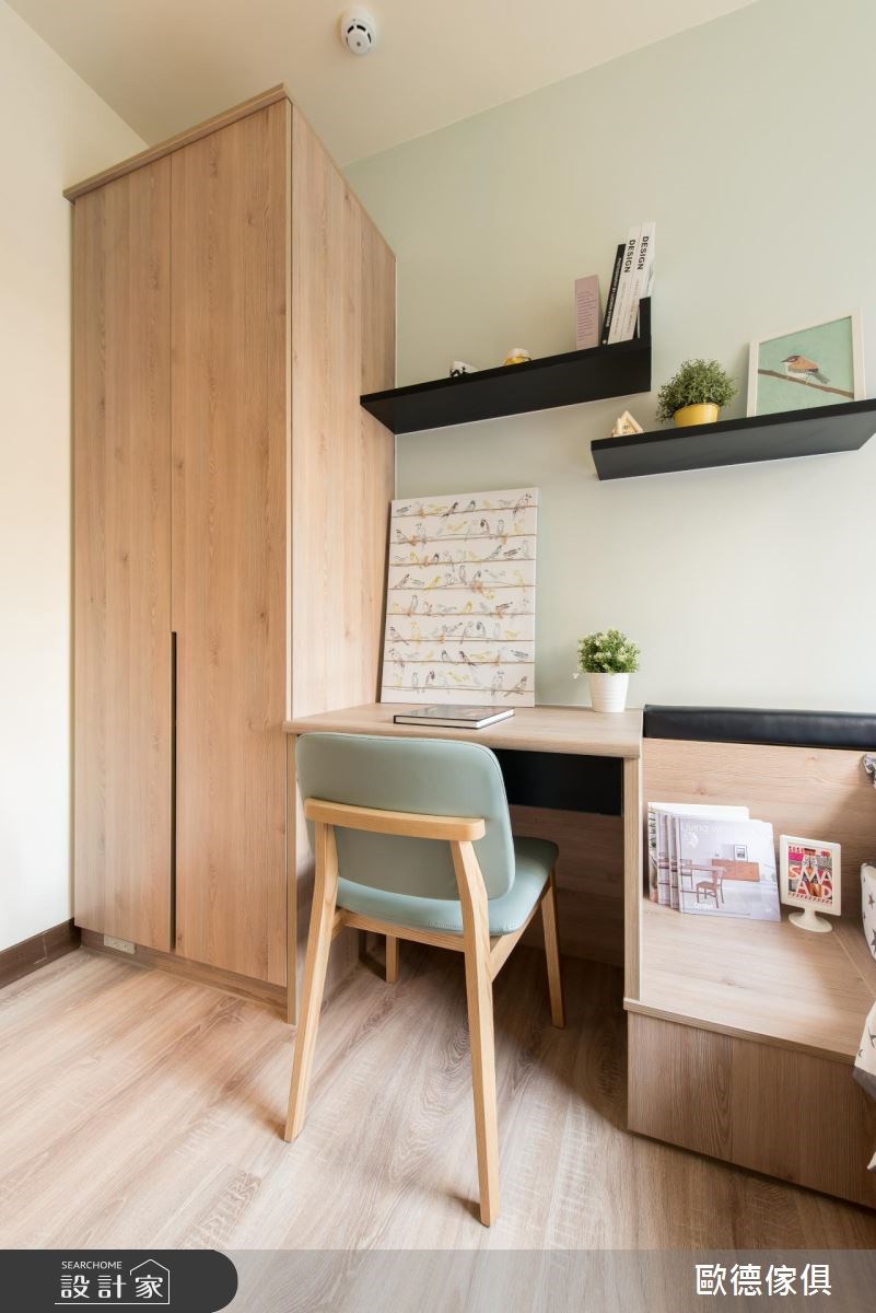 30坪新成屋(5年以下)＿北歐風臥室案例圖片＿台灣歐德傢俱股份有限公司＿歐德_40之22