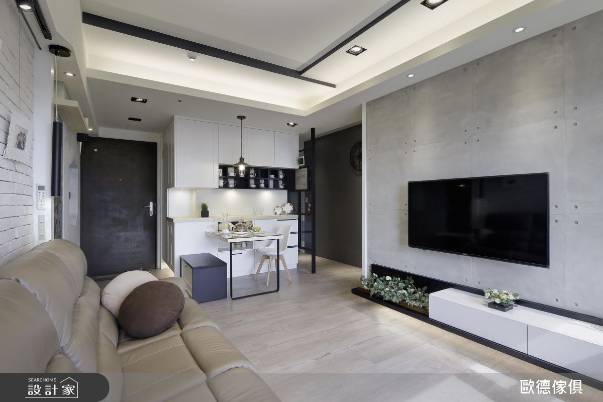 22坪預售屋＿北歐風客廳案例圖片＿台灣歐德傢俱股份有限公司＿歐德_41之8