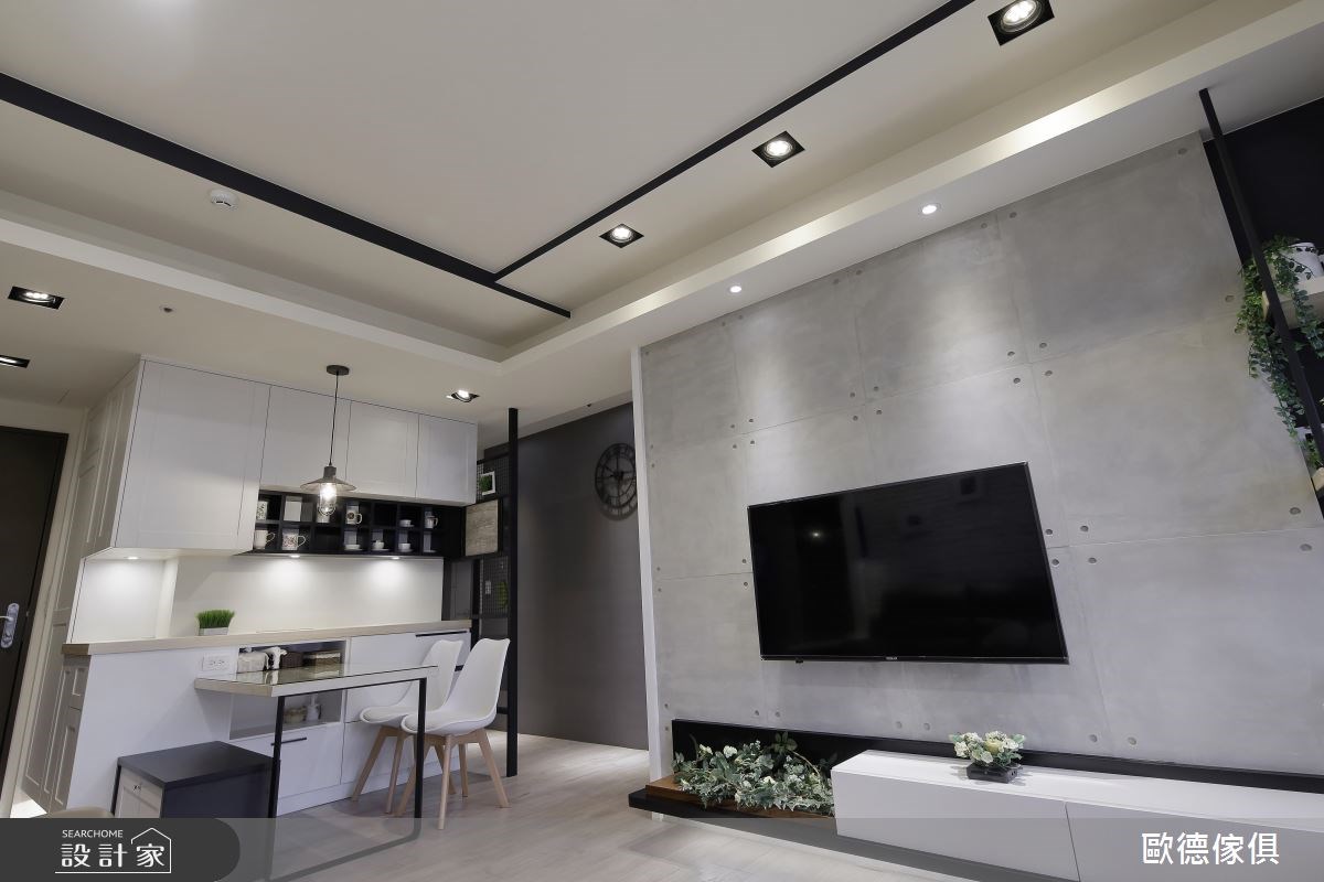 22坪預售屋＿北歐風客廳案例圖片＿台灣歐德傢俱股份有限公司＿歐德_41之9