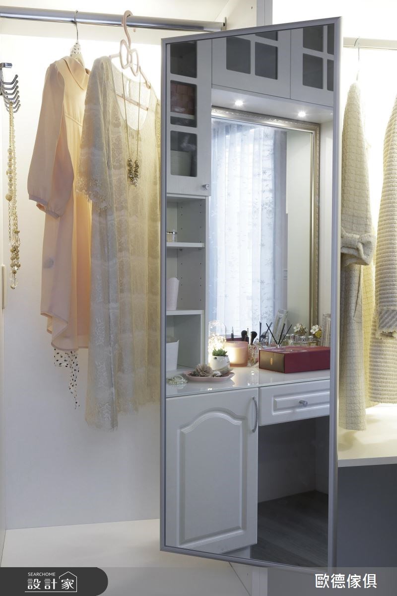 50坪新成屋(5年以下)＿美式風更衣間案例圖片＿台灣歐德傢俱股份有限公司＿歐德_42之12