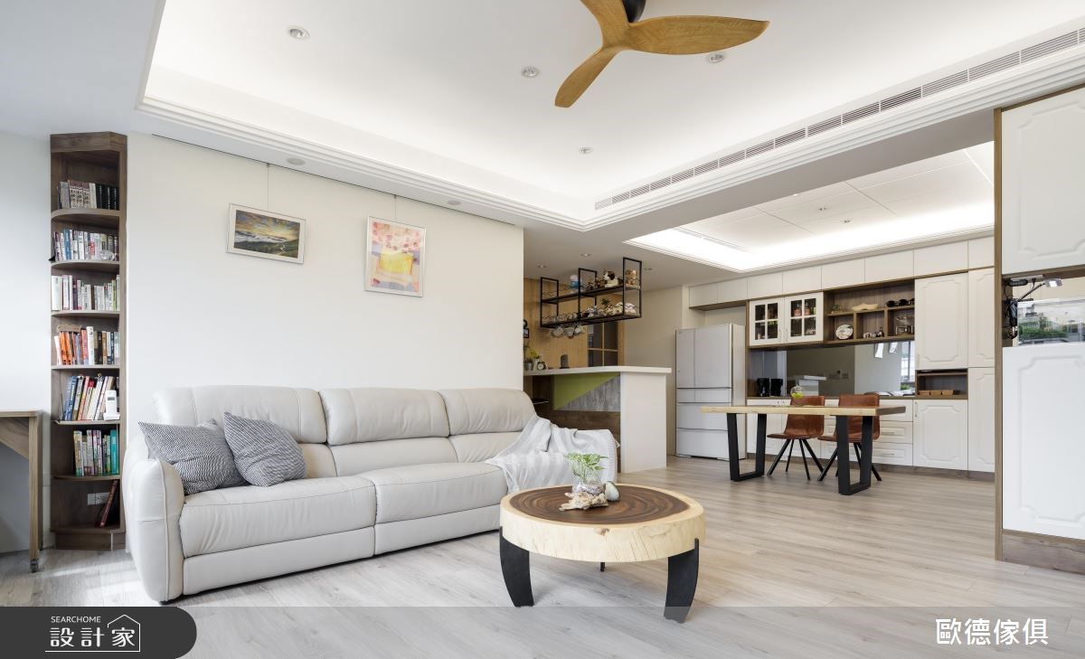 52坪新成屋(5年以下)＿北歐風客廳案例圖片＿台灣歐德傢俱股份有限公司＿歐德_45之4