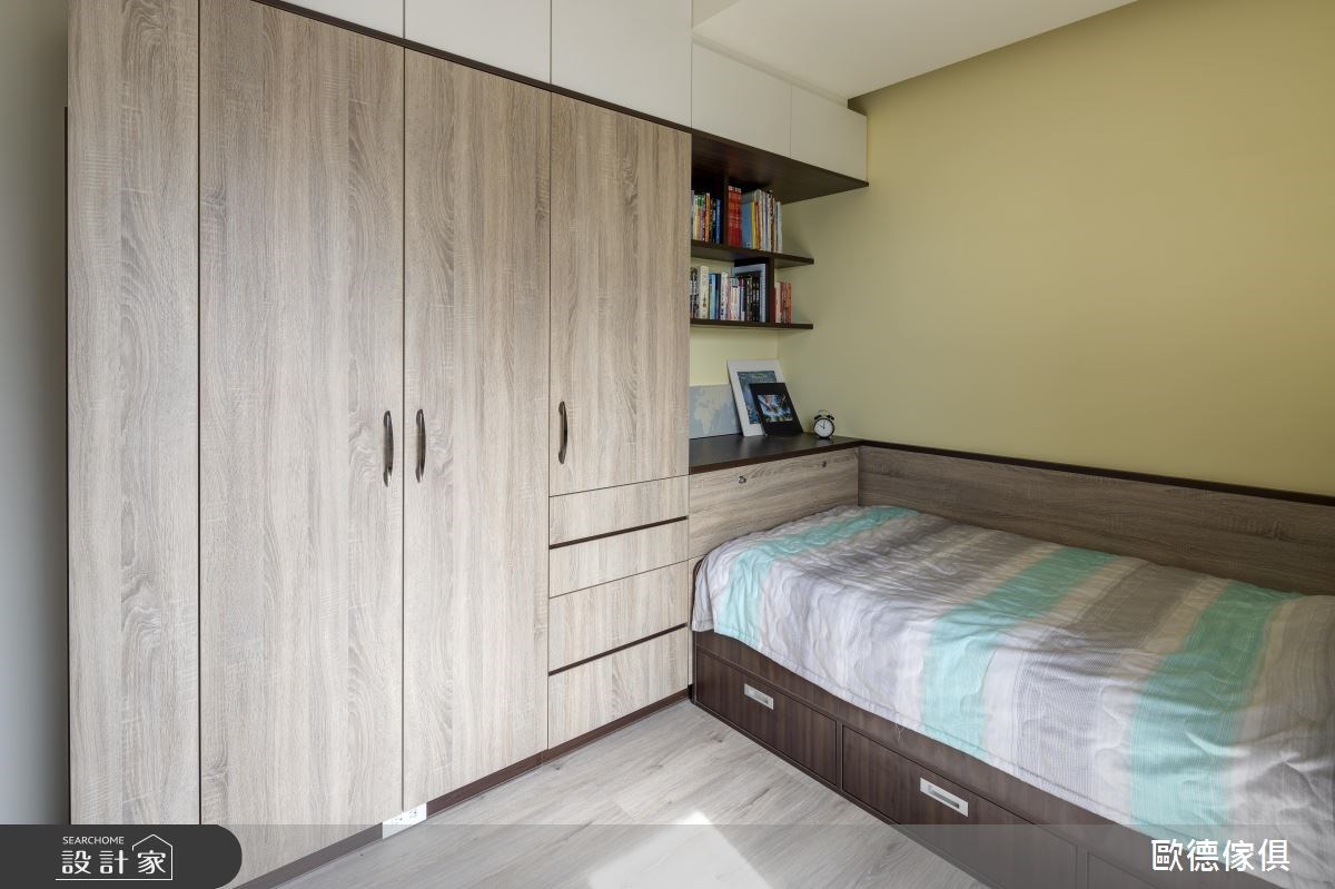 52坪新成屋(5年以下)＿北歐風臥室案例圖片＿台灣歐德傢俱股份有限公司＿歐德_45之11