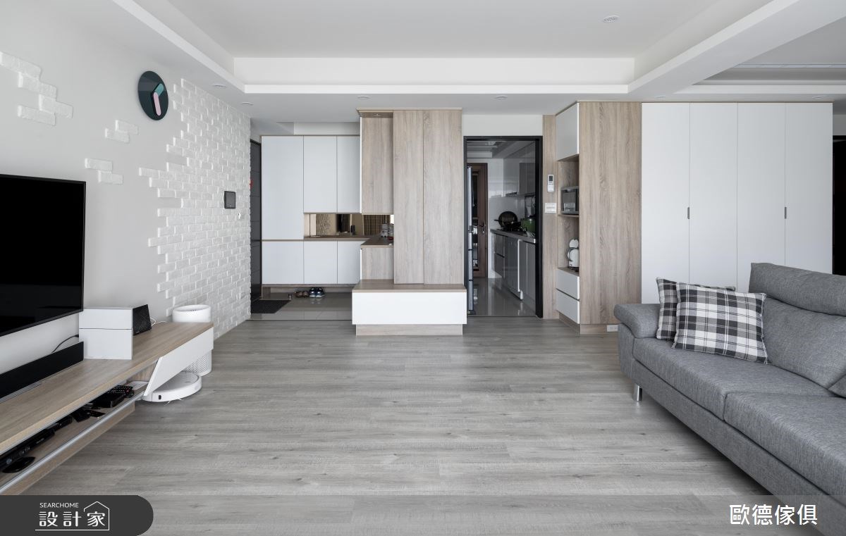 40坪新成屋(5年以下)＿北歐風客廳案例圖片＿台灣歐德傢俱股份有限公司＿歐德_46之8