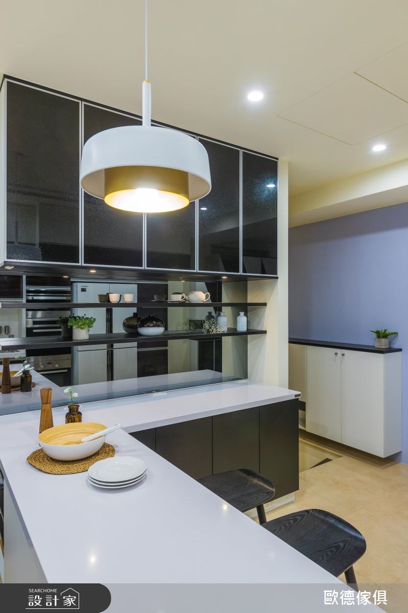 60坪新成屋(5年以下)＿混搭風吧檯案例圖片＿台灣歐德傢俱股份有限公司＿歐德_47之3