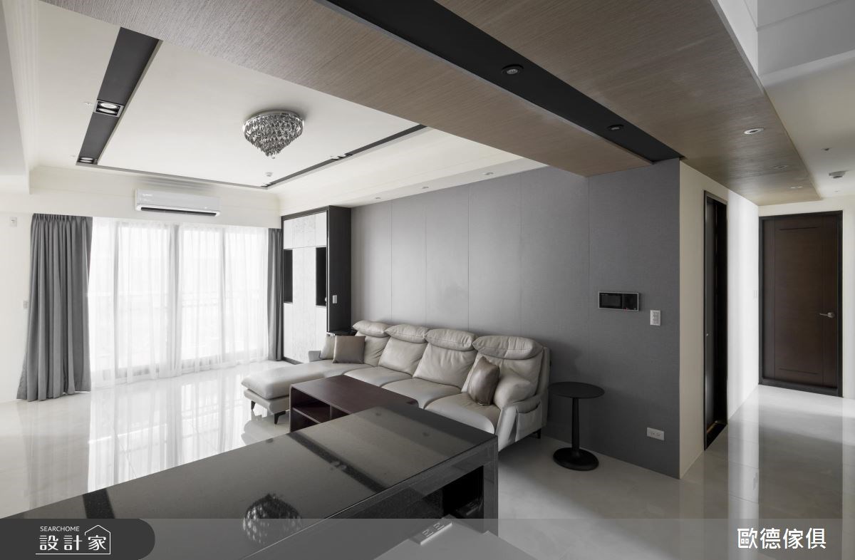 40坪新成屋(5年以下)＿混搭風客廳案例圖片＿台灣歐德傢俱股份有限公司＿歐德_49之5