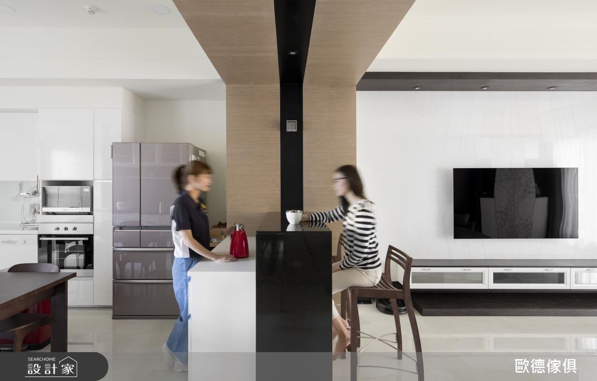 40坪新成屋(5年以下)＿混搭風吧檯案例圖片＿台灣歐德傢俱股份有限公司＿歐德_49之6