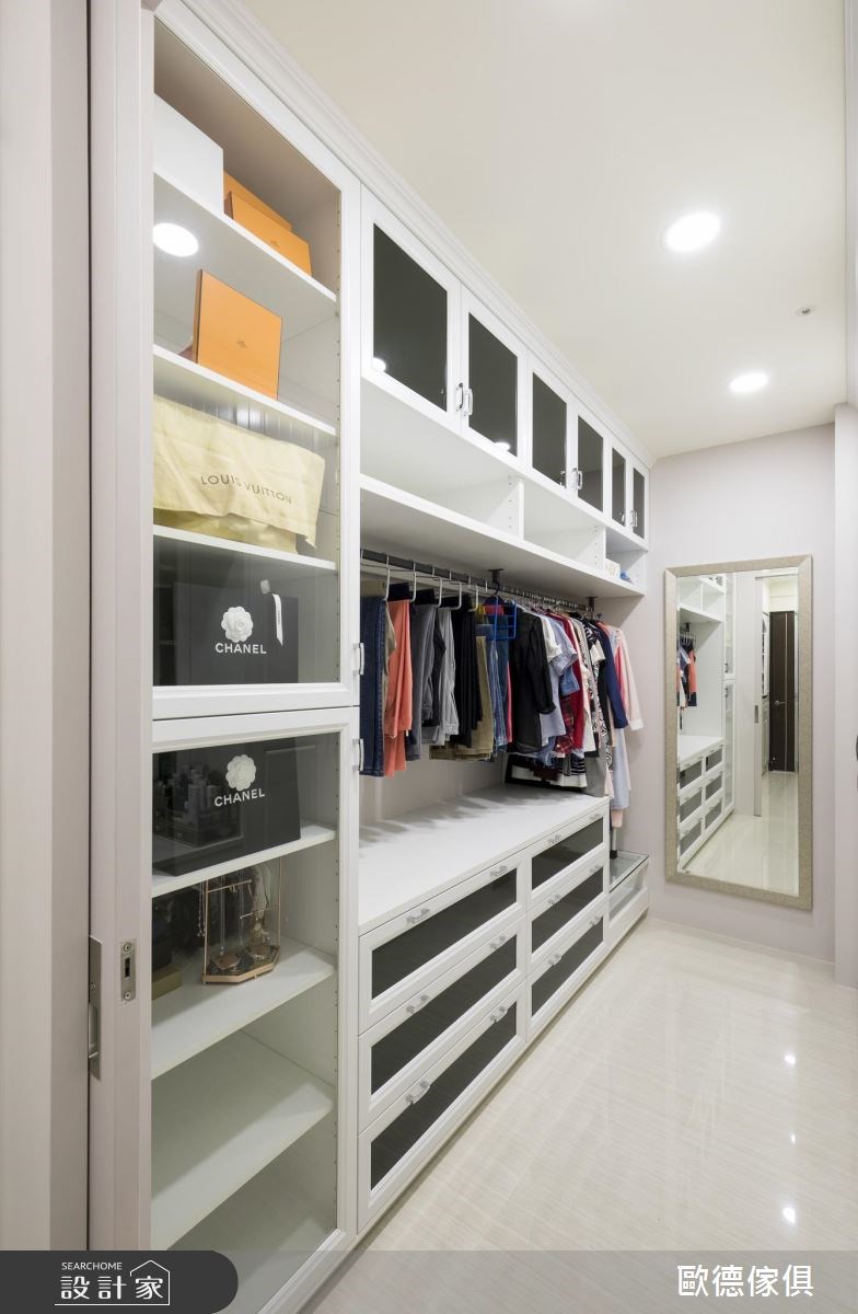 40坪新成屋(5年以下)＿混搭風更衣間案例圖片＿台灣歐德傢俱股份有限公司＿歐德_49之10