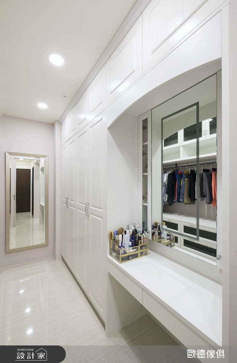 40坪新成屋(5年以下)＿混搭風更衣間案例圖片＿台灣歐德傢俱股份有限公司＿歐德_49之11