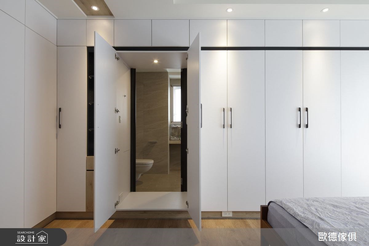 50坪預售屋＿北歐風臥室浴室案例圖片＿台灣歐德傢俱股份有限公司＿歐德_51之13