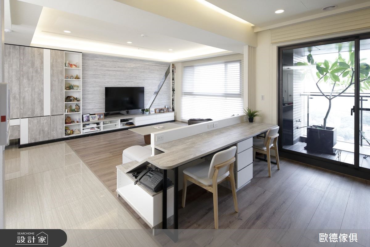 50坪新成屋(5年以下)＿現代風客廳案例圖片＿台灣歐德傢俱股份有限公司＿歐德_52之5