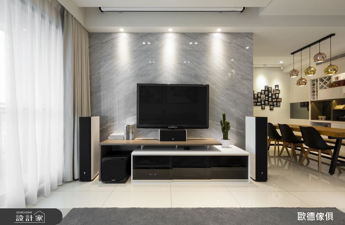 48坪預售屋＿現代風客廳案例圖片＿台灣歐德傢俱股份有限公司＿歐德_55之4