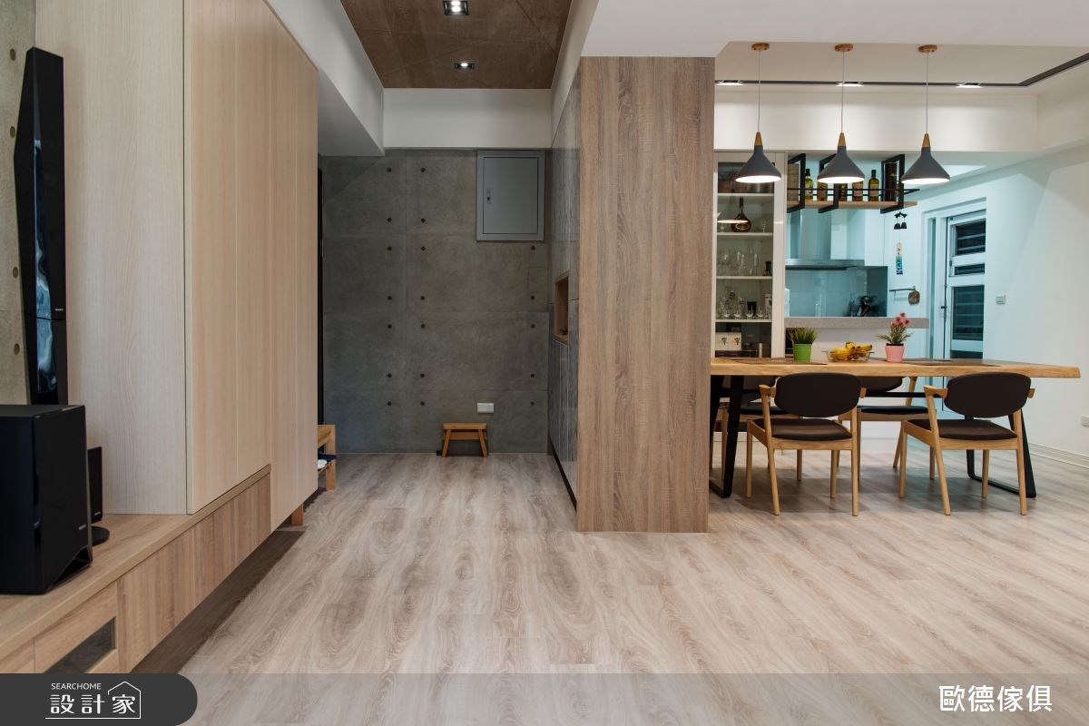 50坪老屋(16~30年)＿現代風玄關案例圖片＿台灣歐德傢俱股份有限公司＿歐德_56之1