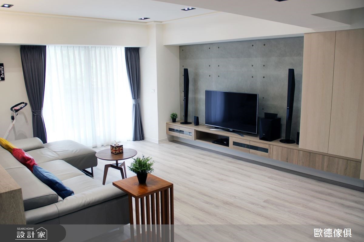 50坪老屋(16~30年)＿現代風客廳案例圖片＿台灣歐德傢俱股份有限公司＿歐德_56之3