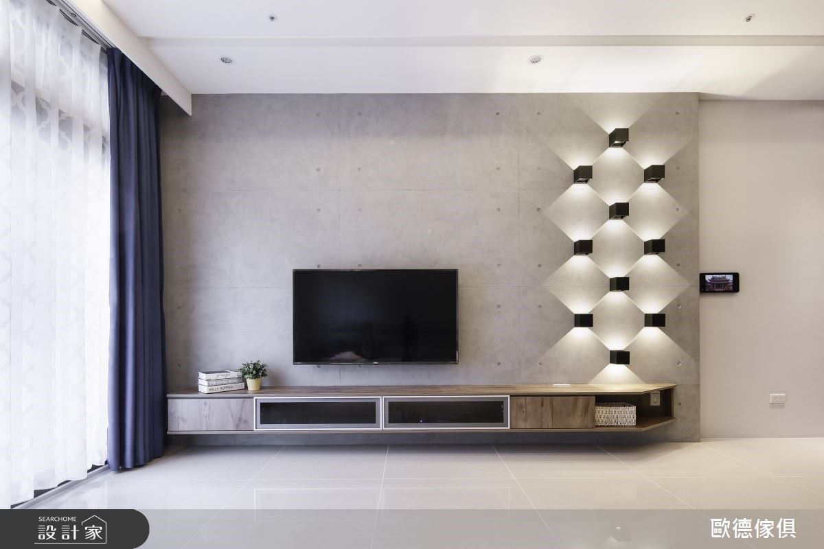 40坪新成屋(5年以下)＿現代風客廳案例圖片＿台灣歐德傢俱股份有限公司＿歐德_58之3
