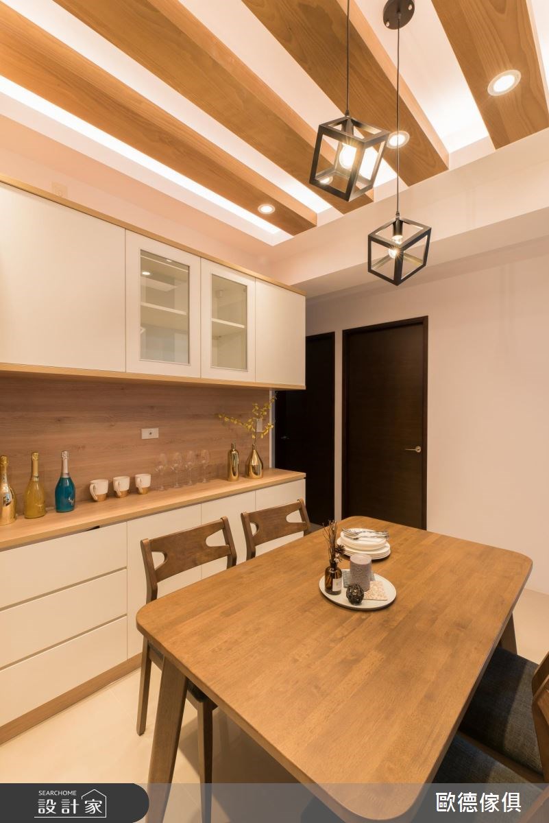 35坪預售屋＿現代風餐廳案例圖片＿台灣歐德傢俱股份有限公司＿歐德_60之13