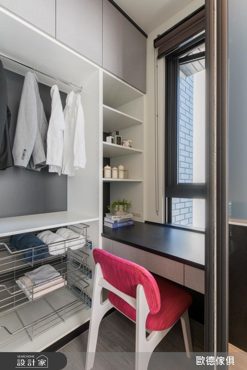 27坪預售屋＿現代風更衣間案例圖片＿台灣歐德傢俱股份有限公司＿歐德_61之24