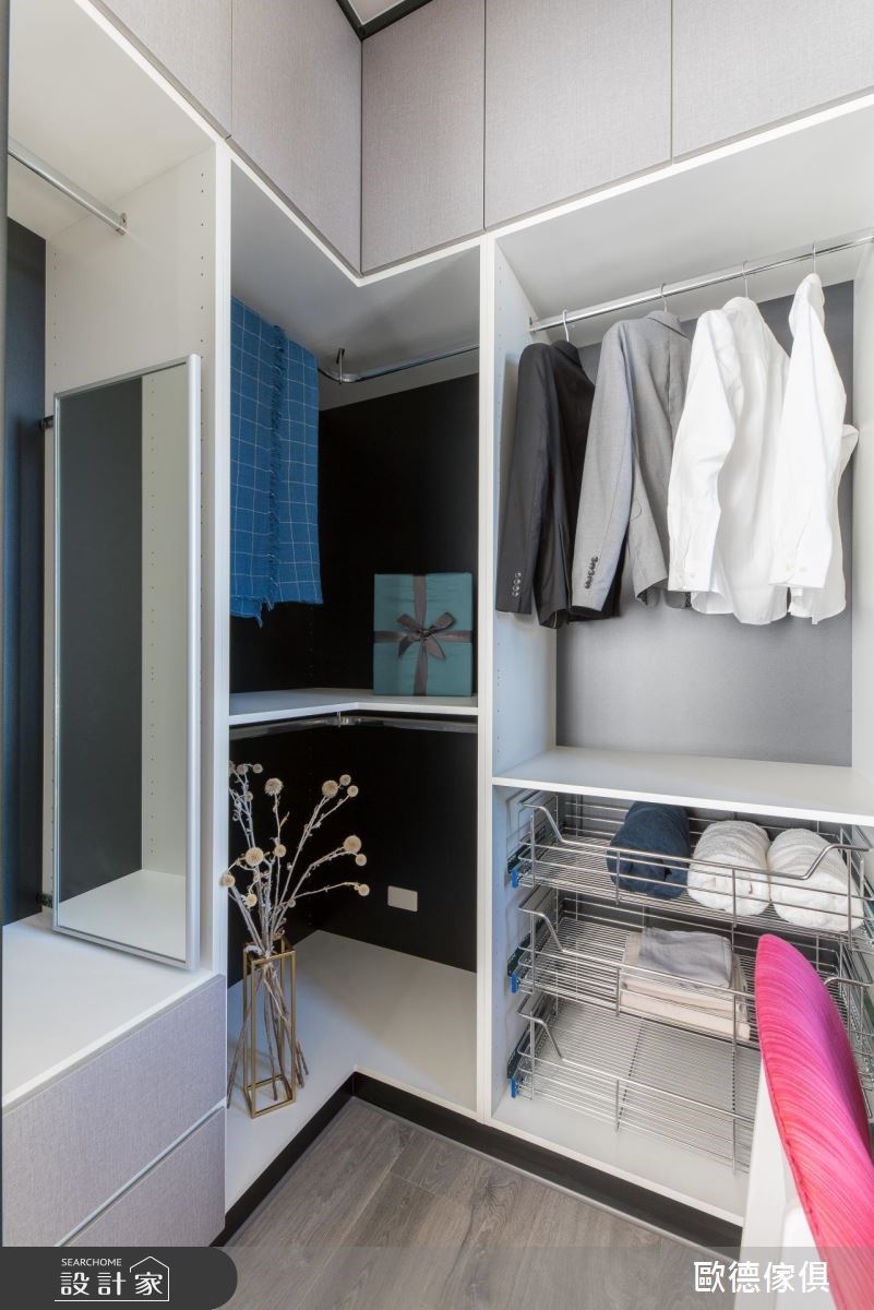 27坪預售屋＿現代風更衣間案例圖片＿台灣歐德傢俱股份有限公司＿歐德_61之25