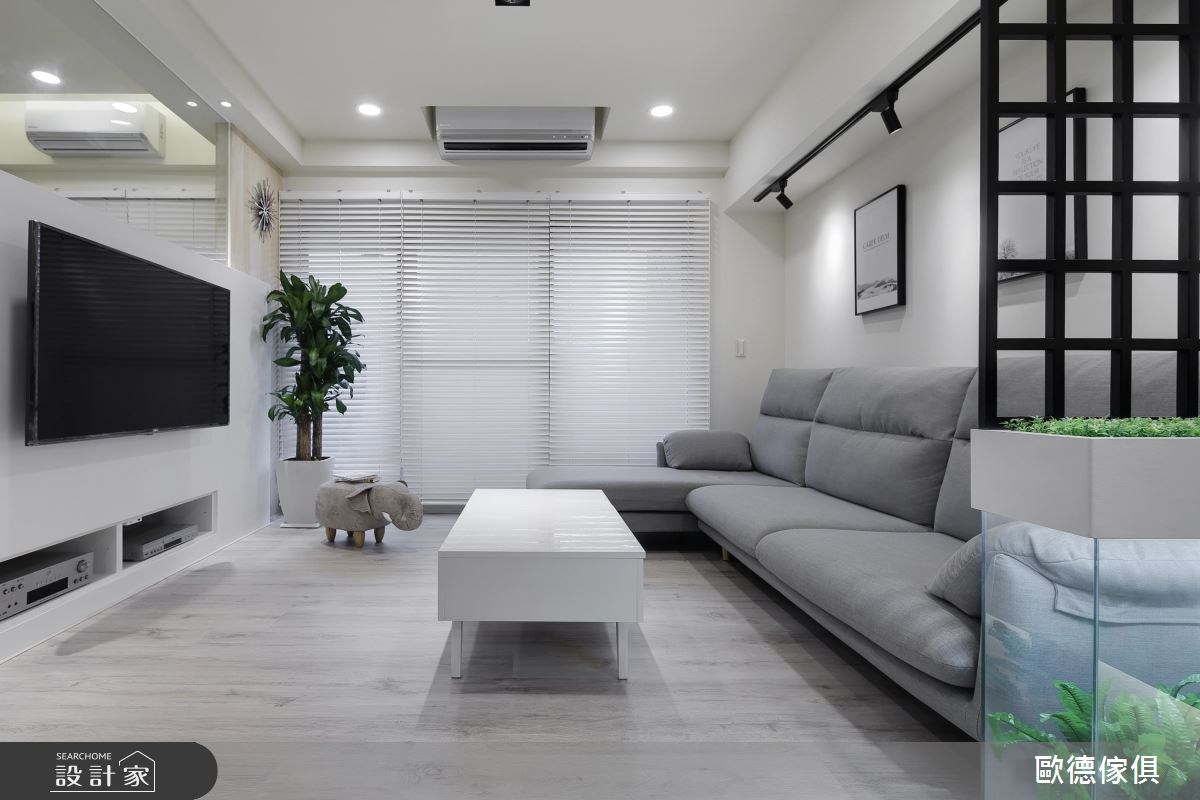 26坪預售屋＿北歐風客廳案例圖片＿台灣歐德傢俱股份有限公司＿歐德_62之8