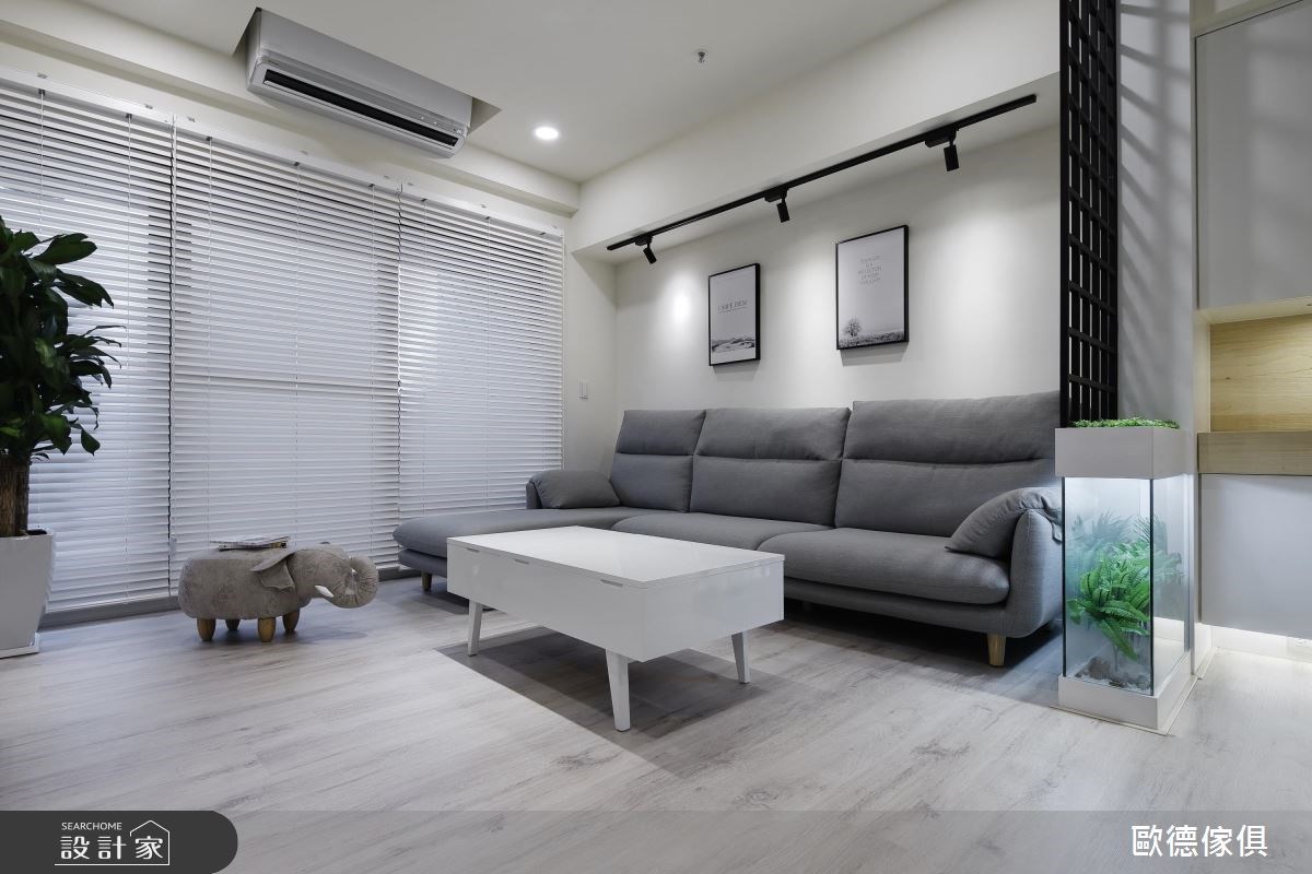26坪預售屋＿北歐風客廳案例圖片＿台灣歐德傢俱股份有限公司＿歐德_62之9
