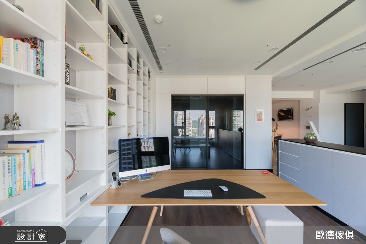 50坪預售屋＿簡約風書房案例圖片＿台灣歐德傢俱股份有限公司＿歐德_64之12