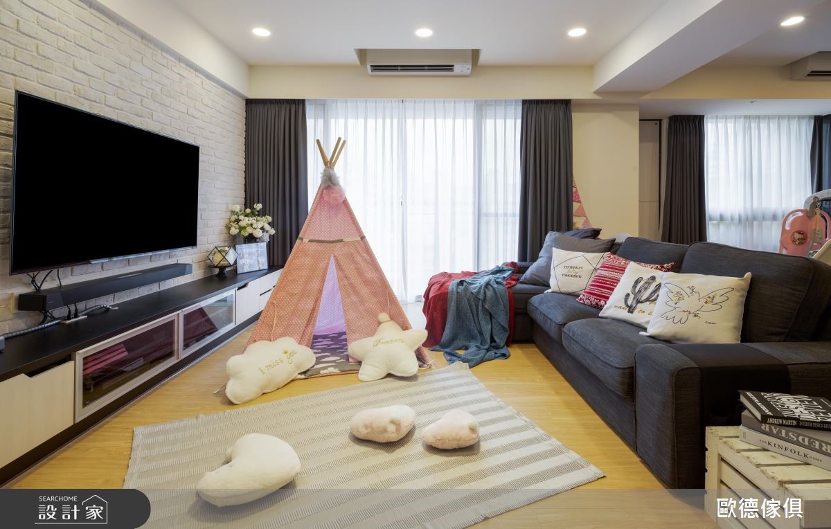 40坪中古屋(5~15年)＿現代風客廳案例圖片＿台灣歐德傢俱股份有限公司＿歐德_65之5
