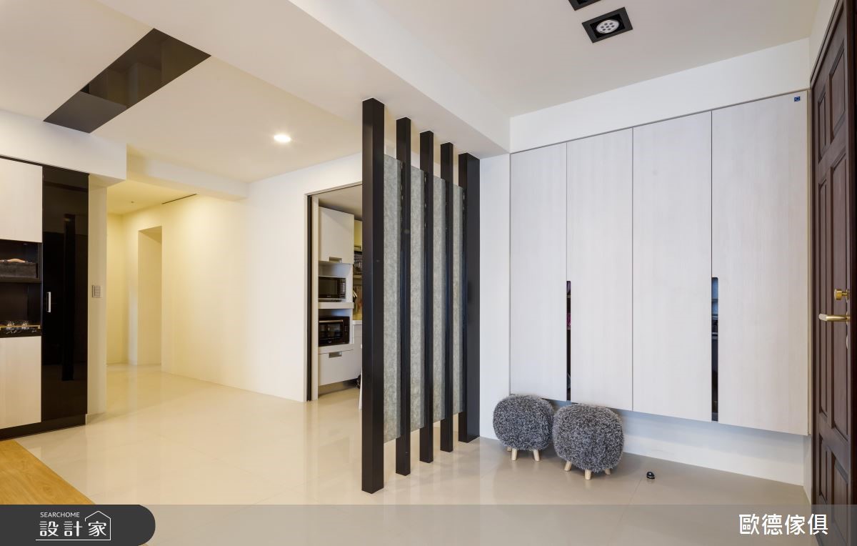 40坪中古屋(5~15年)＿現代風玄關案例圖片＿台灣歐德傢俱股份有限公司＿歐德_65之1