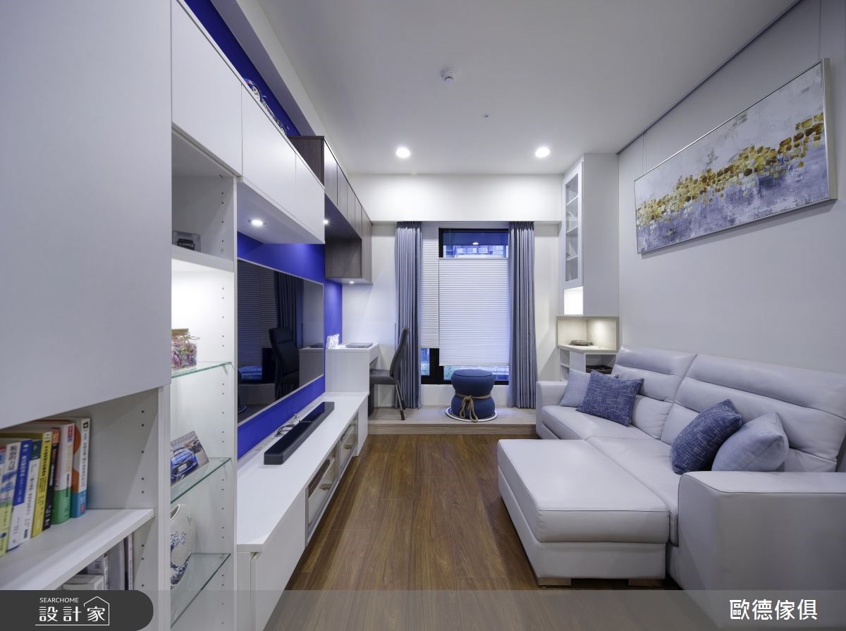 15坪預售屋＿北歐風客廳案例圖片＿台灣歐德傢俱股份有限公司＿歐德_66之5