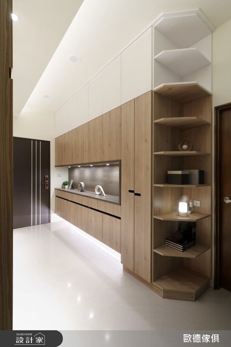 25坪預售屋＿北歐風玄關案例圖片＿台灣歐德傢俱股份有限公司＿歐德_68之4