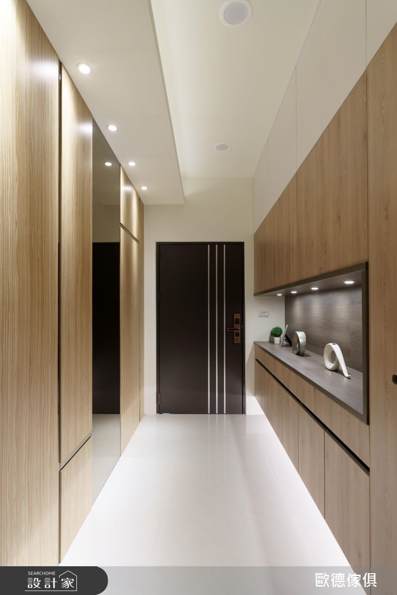 25坪預售屋＿北歐風玄關案例圖片＿台灣歐德傢俱股份有限公司＿歐德_68之1