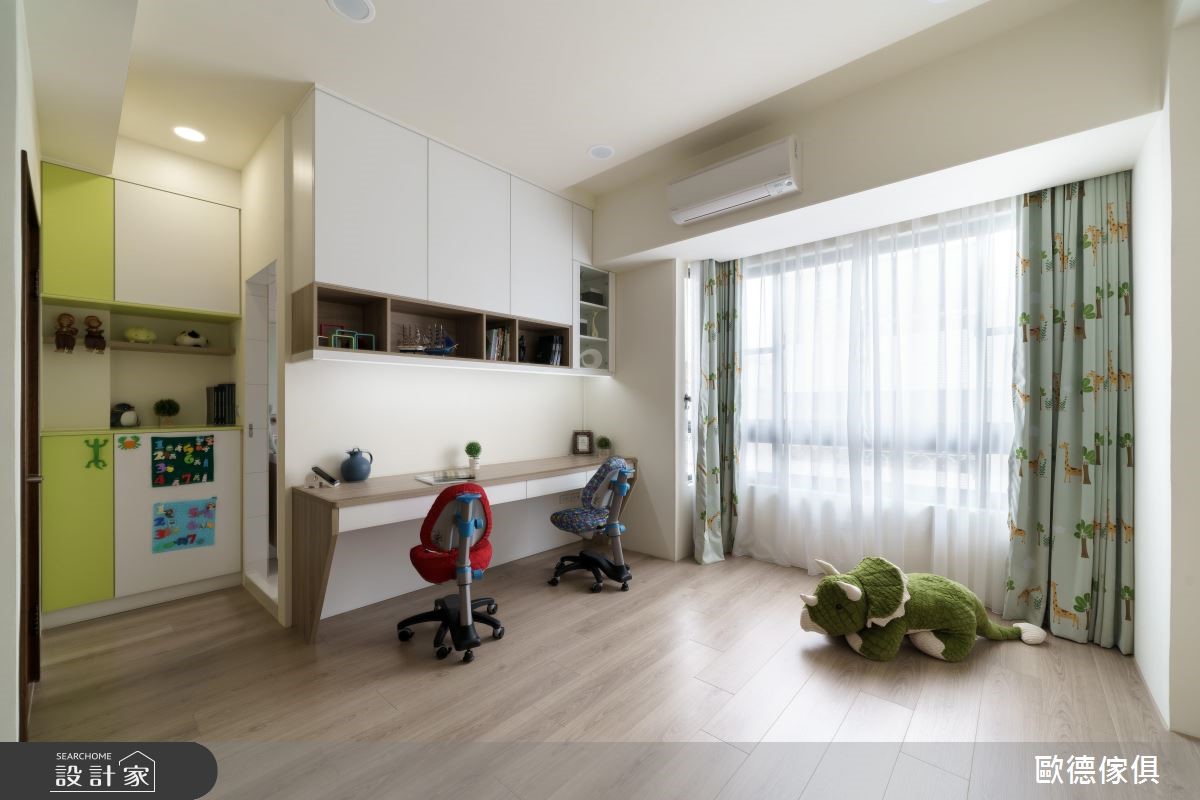 25坪預售屋＿北歐風兒童房兒童房案例圖片＿台灣歐德傢俱股份有限公司＿歐德_68之15
