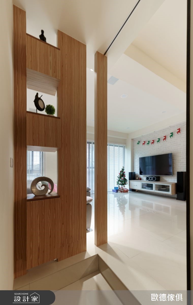 25坪預售屋＿北歐風玄關案例圖片＿台灣歐德傢俱股份有限公司＿歐德_68之5