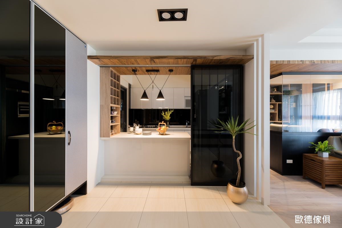 30坪新成屋(5年以下)＿現代風吧檯案例圖片＿台灣歐德傢俱股份有限公司＿歐德_70之3